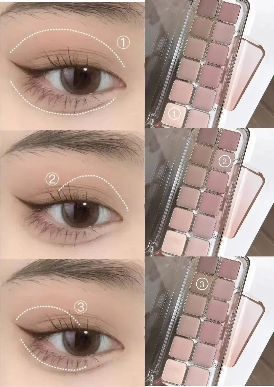 Full Matte Earth Tone Eyeshadow Palette