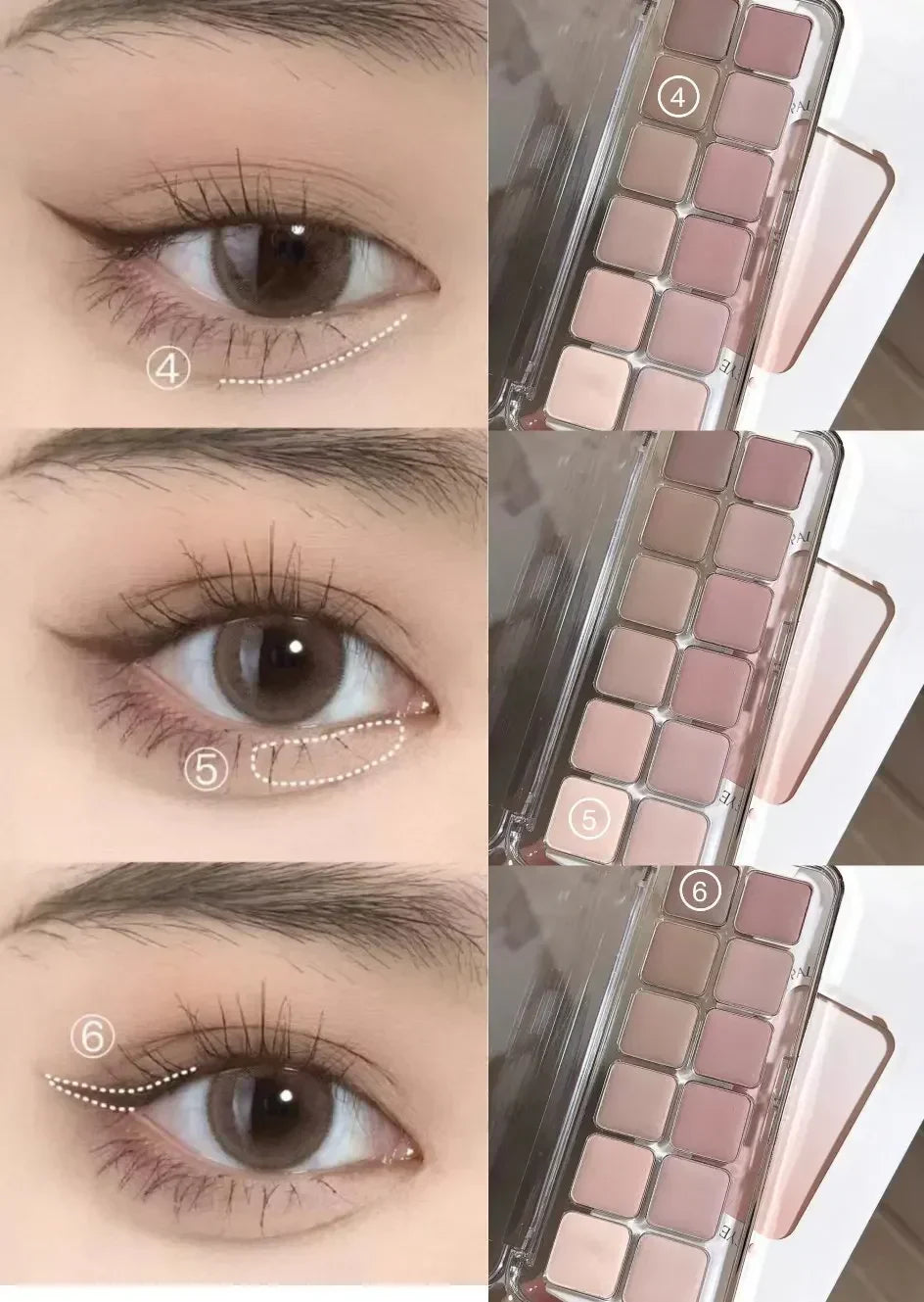 Full Matte Earth Tone Eyeshadow Palette