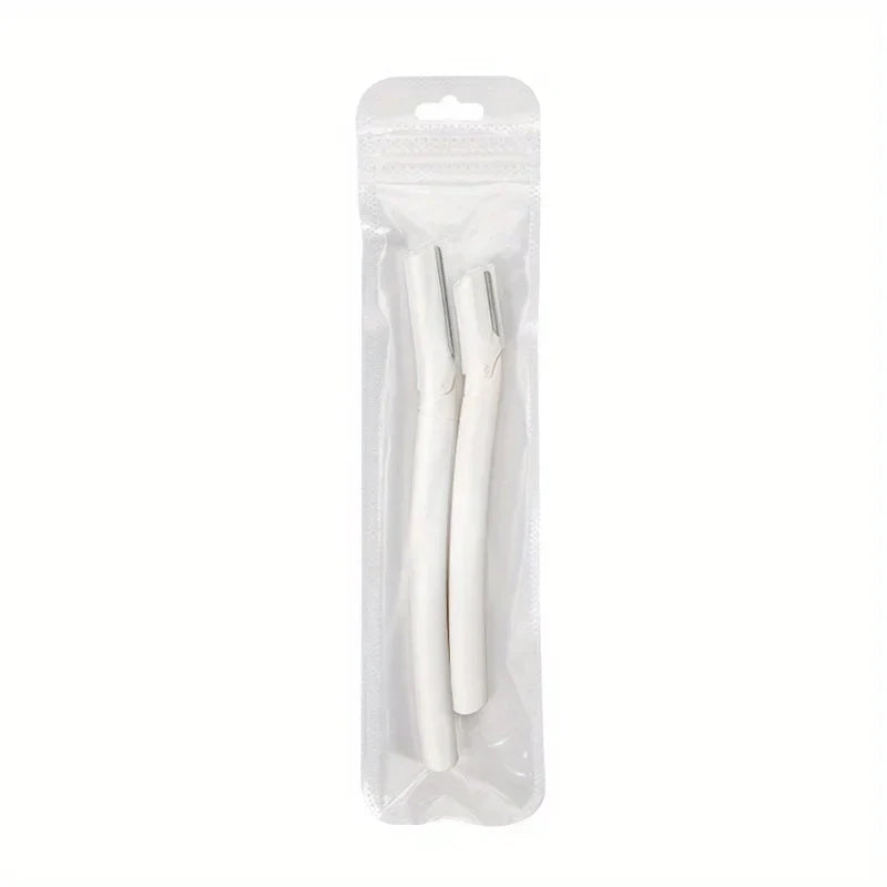 Stainless Steel Eyebrow Trimmer Set