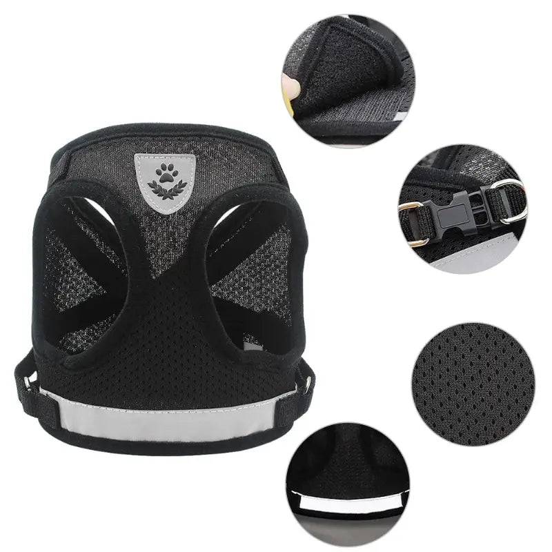 Breathable Reflective Mesh Dog Harness