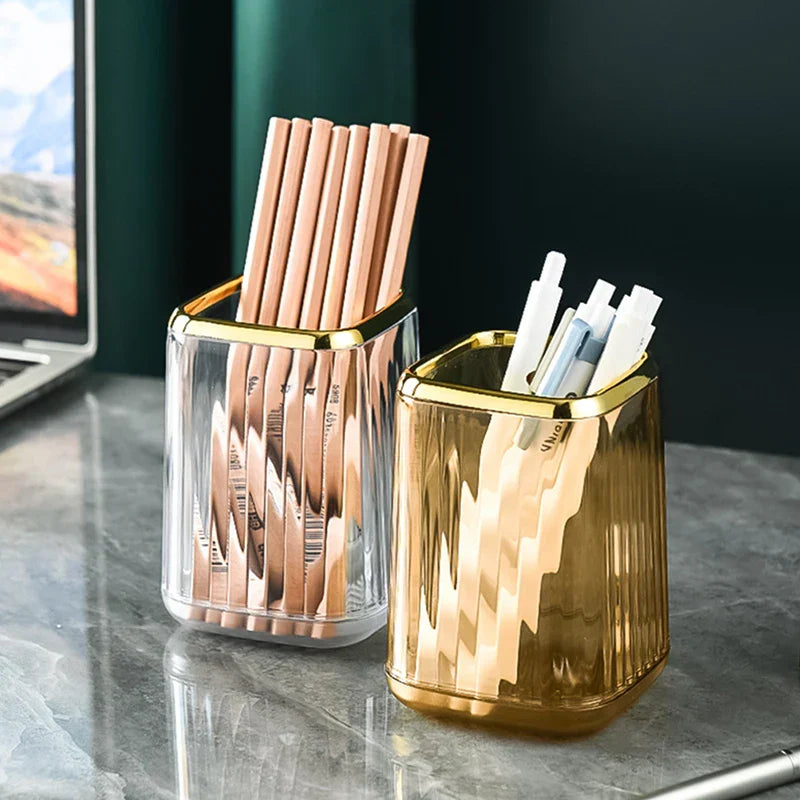 Luxury Desktop Makeup Brush Organizer