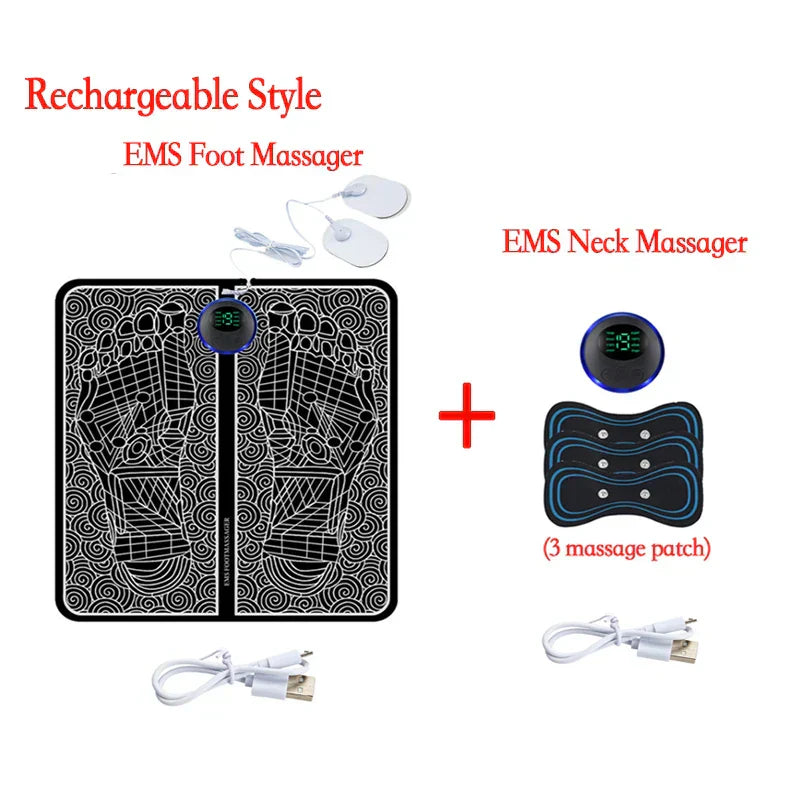Premium Remote EMS Foot Massager
