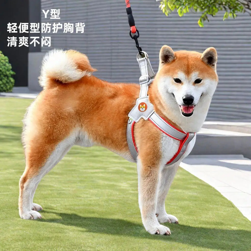 OUWO Reflective Breathable Dog Harness
