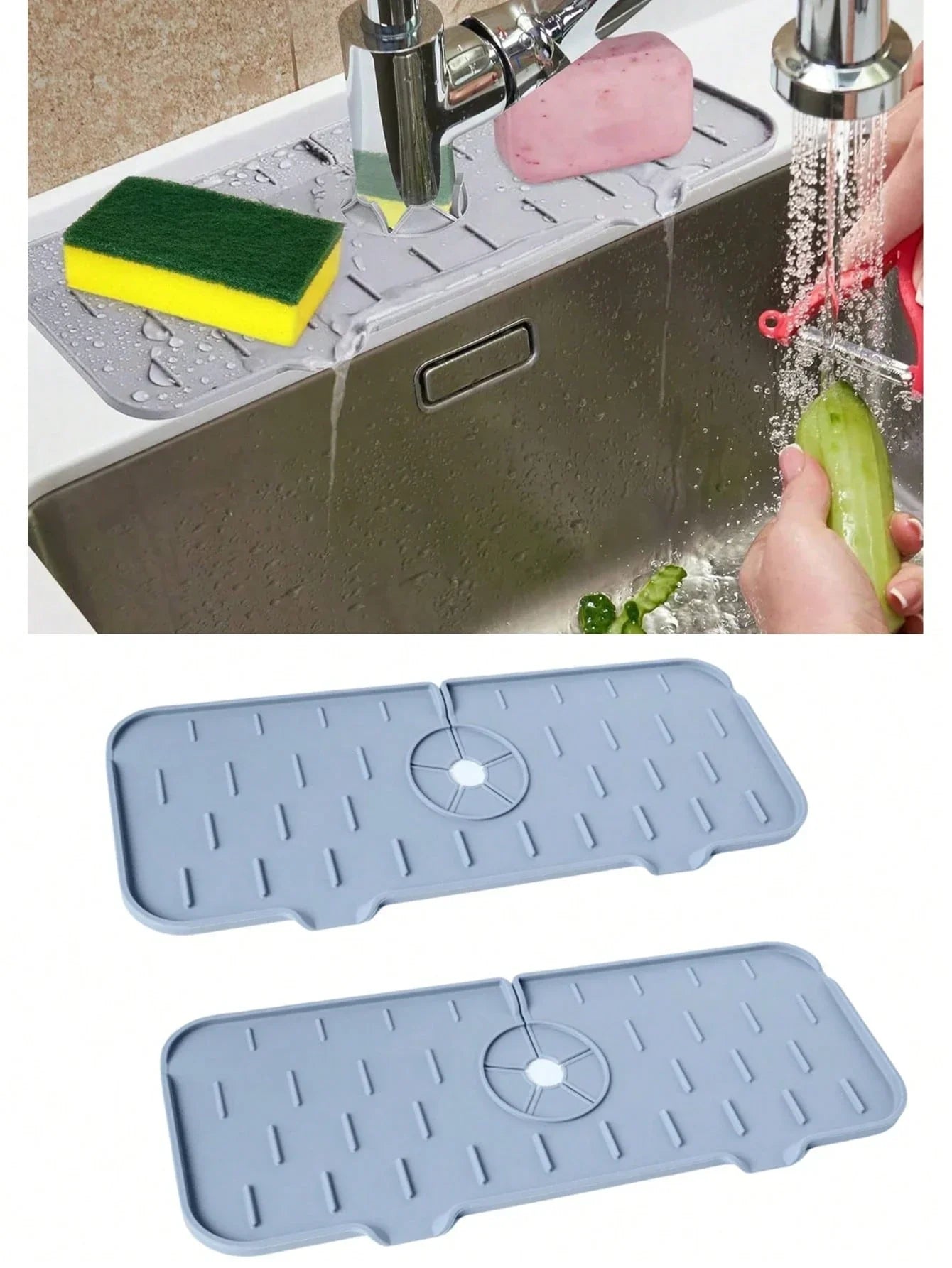 Upgraded Silicone Faucet Mat