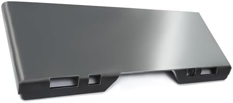 1/2" Skid Steer Mount Plate Quick Tach Attachment Loader Plate Compatible with Bobcat Kubota, with One Year Warranty