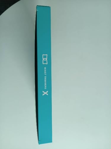 SYXUPAP Waist Trimmer for Women and Men,Waist Trainer for High-Intensity Training & Workouts, Size M Turquoise