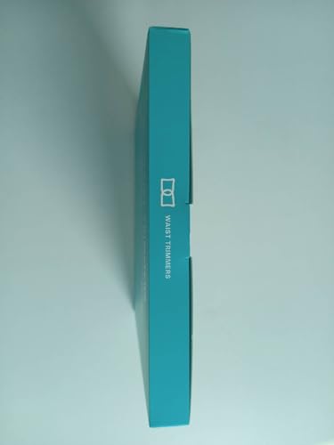 SYXUPAP Waist Trimmer for Women and Men,Waist Trainer for High-Intensity Training & Workouts, Size M Turquoise