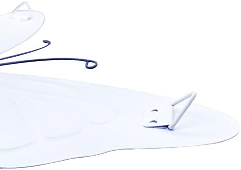 Metal Butterfly Wall Outdoor Decor, 4 Pack 9.8in Metal Butterflies Wall Art Sculpture Hanging Decorations for Backyard Patio Fence Garden Home, Gift for Mom Friend