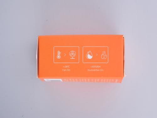 SONOFF SNZB-02P Zigbee Temperature Humidity Sensor, Indoor Thermometer Hygrometer with Alert, Works with Alexa & Google Home for Remote Monitoring and Home Automation, ZigBee 3.0 Hub Required (1)