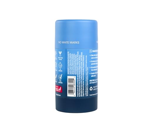 Crystal Magnesium Solid Stick Natural Deodorant, Non-Irritating Aluminum Free Deodorant for Men or Women, Safely and Effectively Fights Odor, Baking Soda Free, Sea Salt + Sage, 2.5 oz