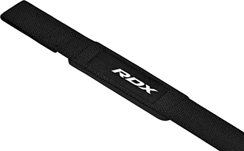 RDX Lifting Wrist Straps for Weightlifting, 5MM Neoprene Padded Anti Slip 60CM Hand Bar Support Grips, Strength Training Equipment Heavy Duty Workout Bodybuilding Powerlifting Gym Fitness, Men Women