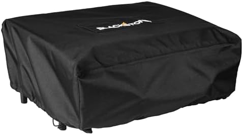 Blackstone 1724 22” Tabletop Griddle Cover for griddles without a hood or hard cover, Weather Resistant, Black