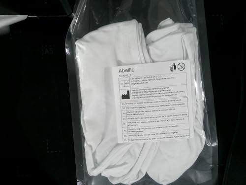 5 Pairs Foot Moisturizer Socks, Moisturizing Socks Overnight, Cotton Spa Socks for Cracked Heel Repair, Gel Spa Moisturizing Socks for Women and Men, White