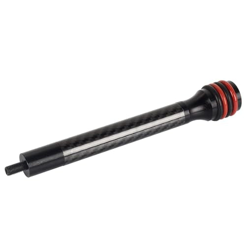 FENJANER Archery 8″ Bow Stabilizer- Carbon Fiber Bow Balance Bar with Damping System for Compound/Recurve Bow Hunting Archery Accessory Equipment (6 Inch)