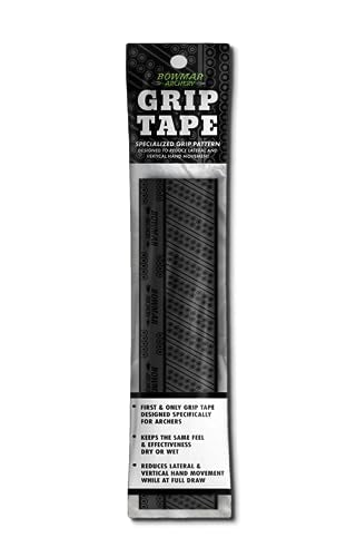 Bowmar Archery Grip Tape, Designed for Archers, Self-Adhering, Effective in Dry or Wet Conditions, Comfortable, Tacky, Easy to Install (Green)