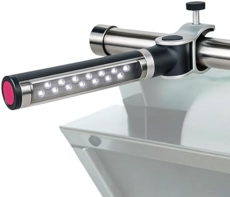 BBQ Grill Light Designed for Blackstone Griddle & Weber Grill - Smoker Grilling Accessories, Perfect Gifts for Men, LED Light bar Dad Birthday Gift - Mens Birthday Gift Ideas Work Light