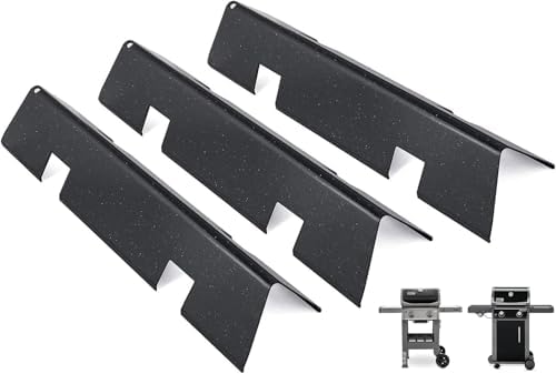 7635 Flavorizer Bars for Weber GS4 Spirit 2 Parts Replacement for Weber Spirit II & I E210 S210 E215 E220 S220 Grill, for Weber GS4 Grill Parts 67045 69796, Webber Parts 15.3" Bars,Porcelain-enameled
