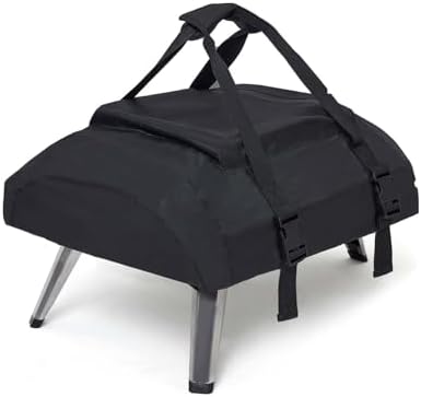 NOELIFE Pizza Oven Cover for Ooni Koda 16, Accessories for Ooni 16, Waterproof Pizza Maker Carry Cover with Top Pocket for Attachments, with Straps in the Bottom for Fixation (Oven Not Included)