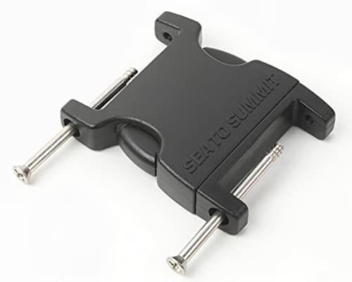 Sea to Summit Stainless Steel 2 Pin Field Repair Buckle - Black, 25mm