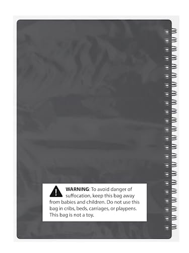 Fitness Logbook (Black) - A5 Undated Workout Journal For Men & Women - Plastic Cover & Thick Paper - Planner Log Book To Track Weight Loss, Muscle Gain, Gym Exercise, Bodybuilding Progress