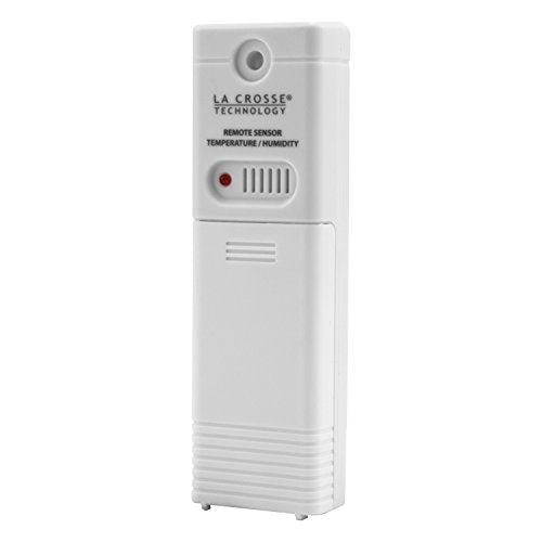 La Crosse Technology Wireless Outdoor Temperature & Humidity Sensor - Wall Mounted, Accurate, Weather Resistant, Wide Temperature & Humidity Gauge Transmission Range (330ft Range), Battery Powered