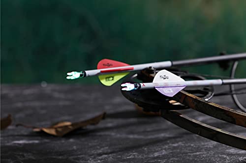 DEEPOWER X Lighted Nocks for Arrows .204”/.233”/.244”/.246” with ON/Off Switch with H, S, GT Bushings