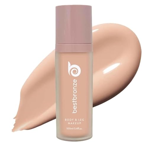 Best Bronze Bombshell Body Makeup - Tattoo Cover Up Makeup & Body Foundation Waterproof - Tattoo Concealer Waterproof for Scars, Varicose Veins Cover Up & Leg Foundation (NC21 Warm Radiance)