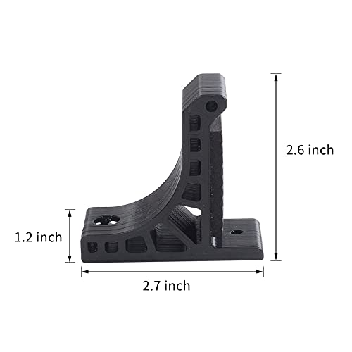 SOPOGER Archery Bow Wall Mount Storage Bow Rack Wall Hanger Display Universal Bow Holder Stand for Recurve Compound Bow Longbow (Black)