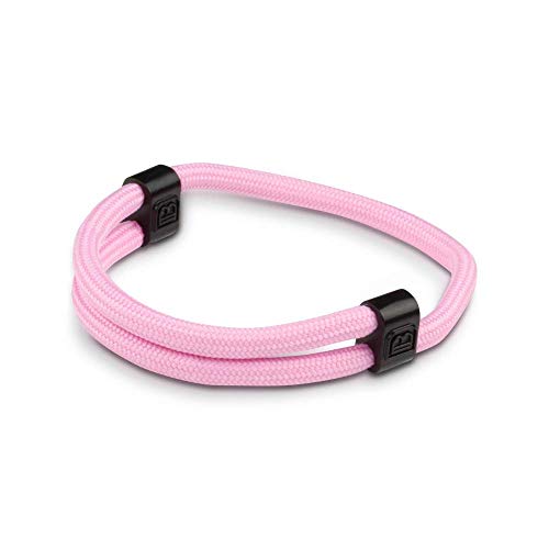 Dowling Brothers Paracord Adjustable Handmade Sport Bracelet (Pink)