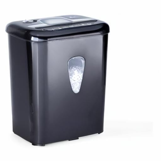 Amazon Basics 6 Sheet High Security Micro Cut Paper and Credit Card Home Office Shredder, Black