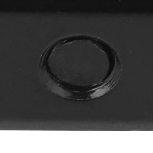 Qiilu Drop Away Arrow Rest Clamp Buckle Arrow Rest Clamp Buckle Aluminum Alloy Arrow Rest Cable Clamp Buckle Metal Fastener Clip Archery Bowstring Adjustment Knob for Compound Bow Drop (Black)