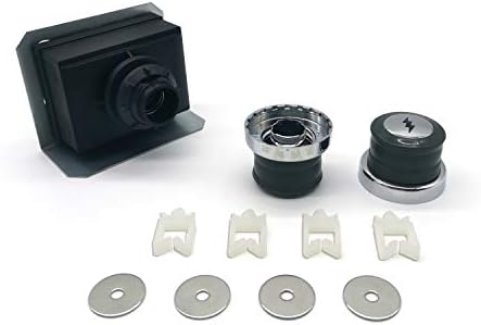 1836-13 7628 7629 Universal Igniter Kit for Weber Genesis 300 Series Front-Control Grills, Genesis E/S 310 320 330 Starter Kit, 65946 65942 Part, 4-Outlet Ignition Replacement 88826