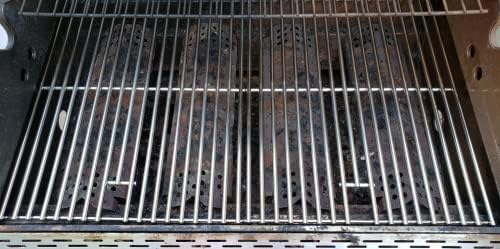 Uniflasy 17 Inches Cooking Grates for Home Depot Nexgrill 720-0830H 720-0830D, 720-0783E, 720-0783C Gas Grill Replacement Parts, Stainless Steel Uniflame Gas Grills Cooking Grids 2 Pack