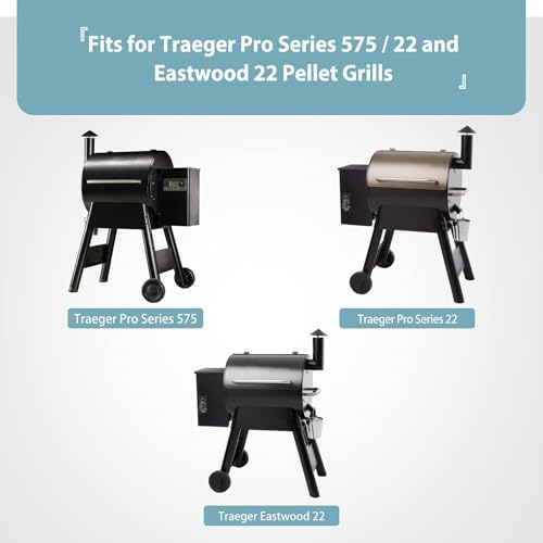 SHINESTAR Upgraded Grill Cover for Traeger Pro Series 575/22, Lil Tex Elite, Eastwood & Waterproof, Special Zipper Design, Easy to Put On and Take Off