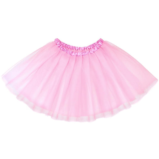 RELBCY Women's Tutu Skirt Layered Tulle Tutus Ballet Dance Tutus Skirt Party Princess Tutu Costume for Women and Girls (Pink)