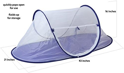 Iconikal Jumbo Folding Mesh Wind-Resistant Food Tent, 43 x 21-Inches, 2-Pack