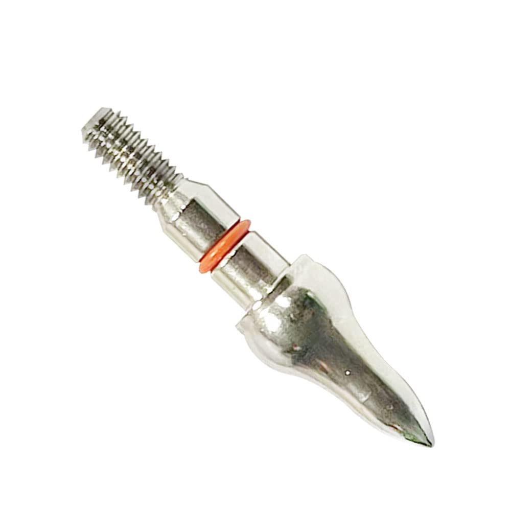 Field Points arrowheads 100 Grains Archery Field Points, 5/16 Stainless Steel Screw in Archery Field Tips and Broadheads 2.9x2.3x0.6