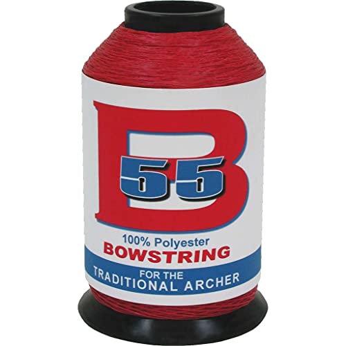 BCY B55 Bowstring Material 1/4 lb Red