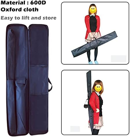 2 Packs Flag Pole Kit with Heavy Duty Ground Stake for Feather Flag Packed by Portable Durable Travel Bag,12 Feet Complete Swooper Flag Pole Kit for Business Advertising Flags Outdoor