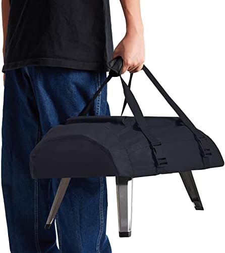 NOELIFE Pizza Oven Cover for Ooni Koda 16, Accessories for Ooni 16, Waterproof Pizza Maker Carry Cover with Top Pocket for Attachments, with Straps in the Bottom for Fixation (Oven Not Included)