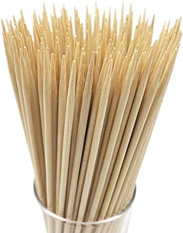 HOPELF 36" Natural Bamboo Skewers Sticks for Marshmallows，S'Mores，BBQ，Kabob，Grilling，Barbecue，Roasting，Camping.More Size Choices 6"/8"/10"/12"/14"/30"(100 PCS)