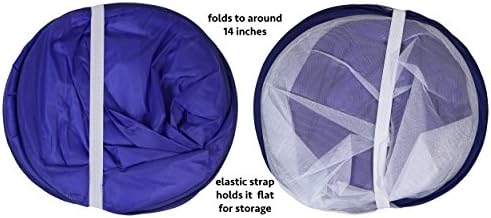 Iconikal Jumbo Folding Mesh Wind-Resistant Food Tent, 43 x 21-Inches, 2-Pack