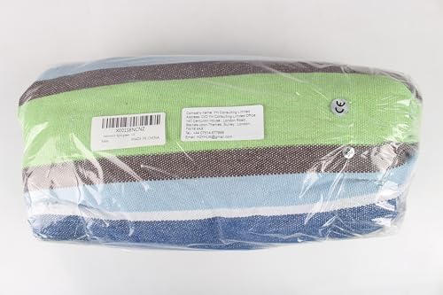 MOSFiATA Hammocks Portable Camping Hammock Upgraded 550lb Comfortable Fabric Hammock with Two Anti Roll Balance Beam and Sturdy Tree Straps for Camping, Patio, Backyard, Outdoor （Light Green）