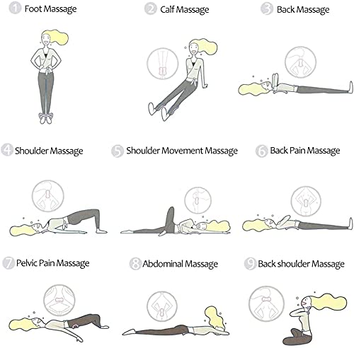 MINGYNS Yoga Ring for Leg Calves,Fitness Circle for Back Toning Thighs Abs and Legs,Training Ring for Yoga, Mobility, Pilates,Gymnastics Exercise Workout (Blue)