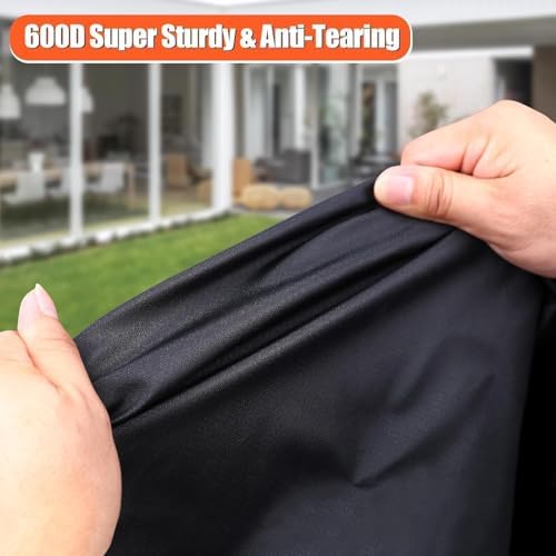 Upgraded Grill Cover for Pit Boss 850 DX, 820 Competition Series, Z Grill 700, 600D Wood Pellet Smoker Cover for 820 Deluxe, 820D, 820FB, Sportsman 820 Series Wood Pellet Grills