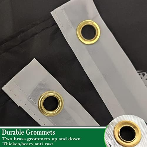 Army Veteran Emblem Flags 3x5 Outdoor Double Sided- Army Gold Crest Military Flag 3 Ply Heavy Duty with 2 Brass Grommets for Outside Oudoor