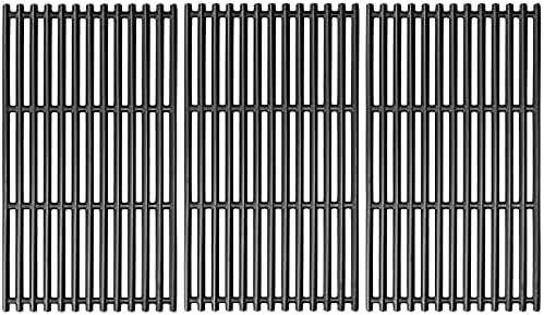 Uniflasy 17 x 9 1/2 inch Grill Grates for Charbroil Tru Infrared 4 Burner 463255020 463242716 463242715 463276016 466242715 Replacement Parts for Charbroil Grill Grates for Nexgrill 720-0882A