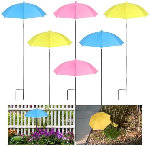 Plant Umbrellas for Outdoor Plants, Garden Umbrella Shade for Potted Plants and Garden Beds, Provide Shade to ‌Defend Plants From Blazing Sun
