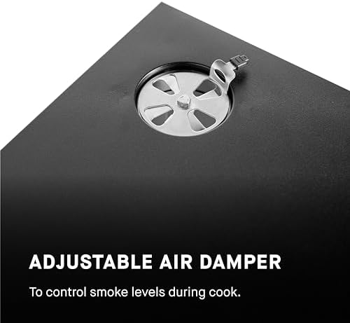 Masterbuilt®710 WiFi Digital Smoker, Vertical Design, 711 Cooking Sq. Inches, 4 Chrome Coated Smoking Racks, Wood Chip Loader, Electric Fuel Source to Plug in and Start Cooking, Black Model MB20070924