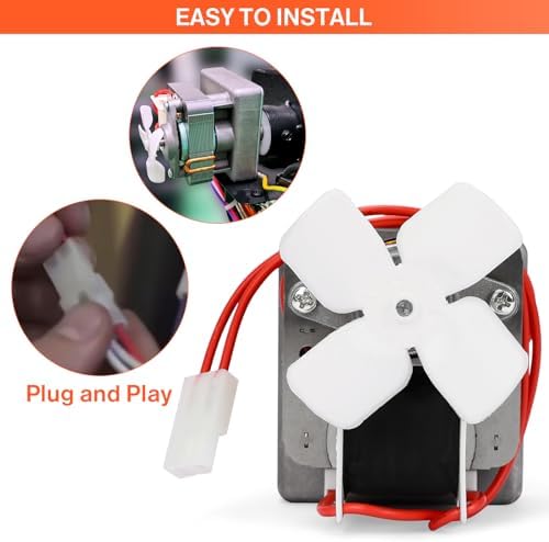 Upgraded 2.0 RPM Auger Motor Replacement Parts for Traeger, Pit Boss Wood Pellet Grills & Camp Chef Smokers, Oklahoma Joe's & Cuisinart WoodCreek Pellet Grill, Barbecue Auger Motor, 120V 60Hz 2 Pole